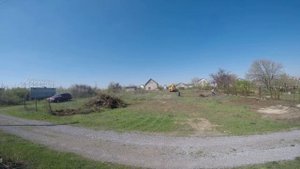 очистка участка трактором экскаватором погрузчиком