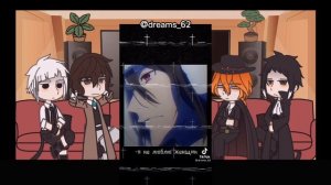 bsd react to dazai and fyodor
