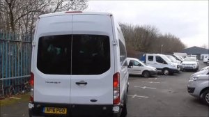 FORD TRANSIT 2.2 TDCi 155ps H3 17 Seater Trend U14167