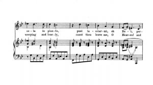 Ah mio cor - G. F. Handel (piano / KARAOKE, Accompaniment, Mr, 반주)