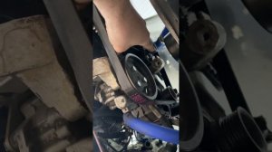 Установка Гидроусилителя руля на мерс с приора мотором и дрифт