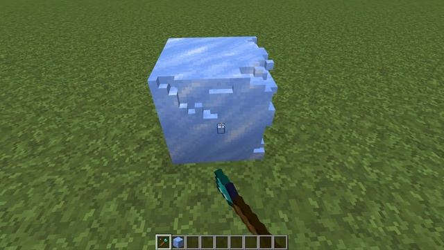Minecraft, But Amazing ice block...