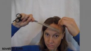 Как красиво ПОДСТРИЧЬ себе ЧЕЛКУ!