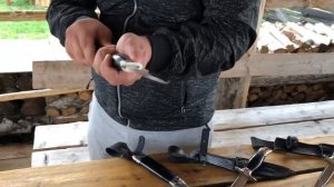 Самые дорогие ножи на выставку Клинок-2019.Авторская композиция Фонарь.Нож Танто.Кузница Династия