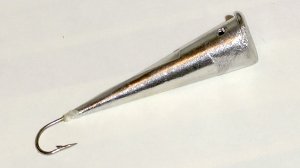 Самодельная мормышка для приманки БАЛДА.