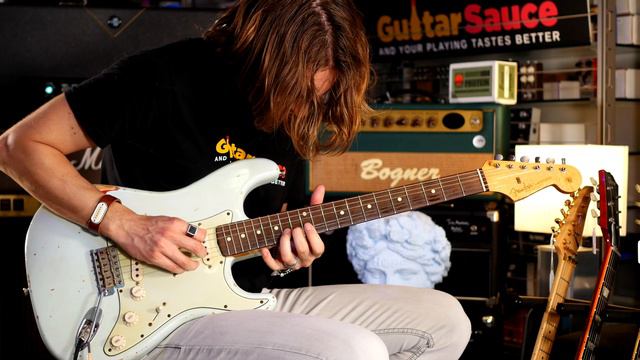 Fender Custom Shop Masterbuilt Jason Smith Stratocaster 1960 Relic Sonic Blue | Demo by Paul Audia смотреть онлайн