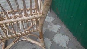 как делать кресло из лозы ивы