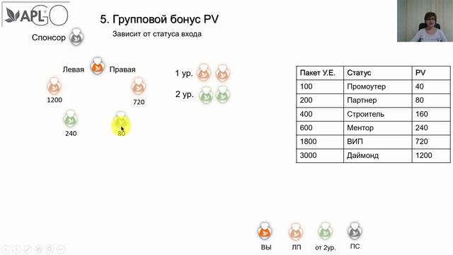 #APLGO #Маркетинг план подробно с примерами расчета дохода по бонусам смотреть онлайн