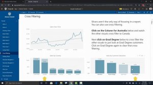 04 Cross Filtering - Basic Report Interaction - The Business User Series for Power BI