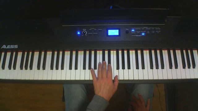 F minor scale for piano; left hand смотреть онлайн
