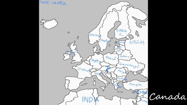 Countryballs School: Map of Europe Test (Minecraft Animation) смотреть онлайн