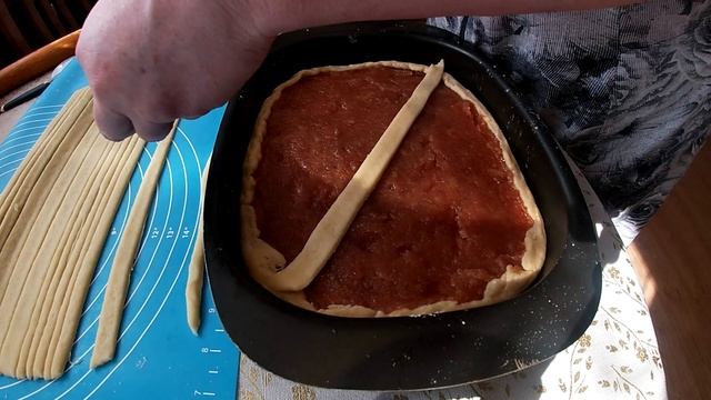 Ажурный пирог с айвовым повидлом! смотреть онлайн