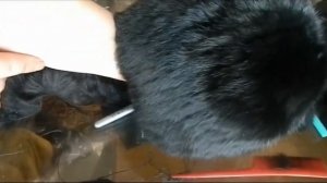 Шьём сами  шапку -кошку из шкурки кролика!