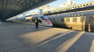 Скоростной поезд "Сапсан" №755А Санкт-Петербург — Нижний Новгород отпр. с Московского вокзала (СПБ)