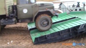 Колёсный паром ПКР-25Т - ч.3. Погрузка на паром