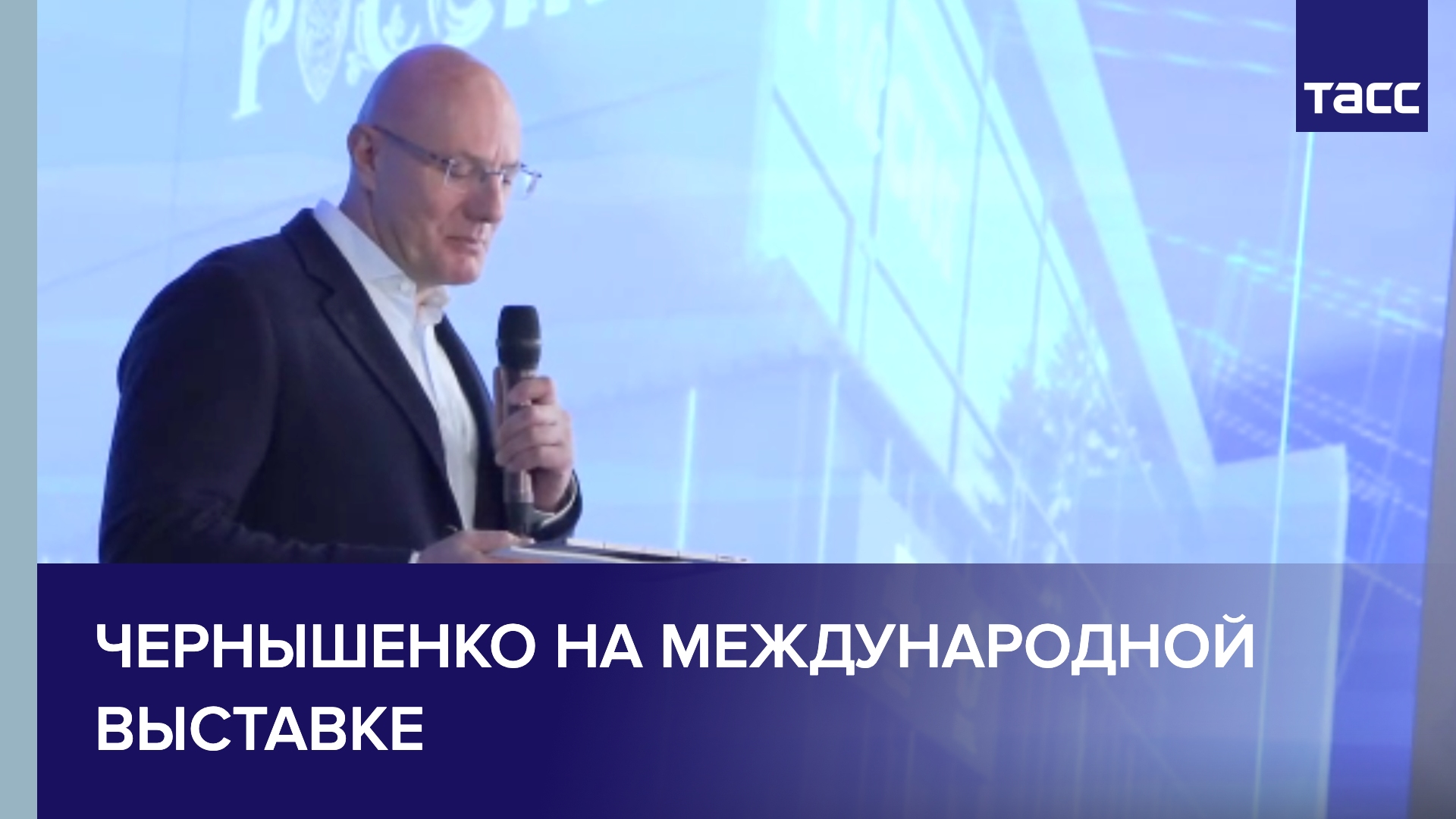 Чернышенко на Международной выставке