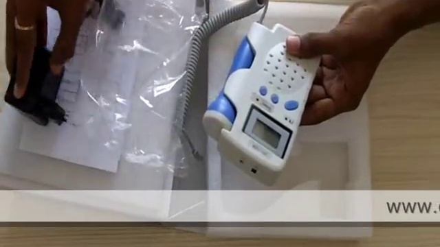 JPD-100B Portable Fetal Doppler working смотреть онлайн