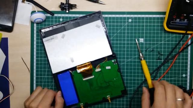 Разборка FPV монитора Eachine LCD5802S 5.8G 32ch 7 смотреть онлайн