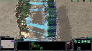 Starcraft 2 - 150 Vikings vs 150 Void Rays