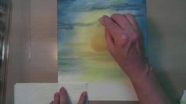 #lovesummerart Tropical Art Journal Page using Pan Pastel and Prisma Pencils смотреть онлайн