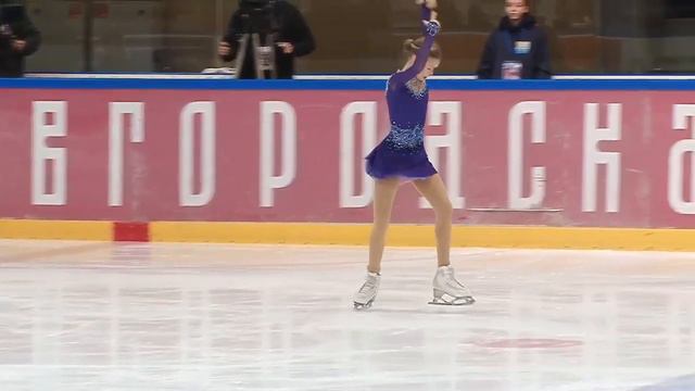 Финал Кубка России Ростелеком 2018 201 Дeвушки, KMC Произвольная программа 10# Майя ХРОМЫХ МОС смотреть онлайн