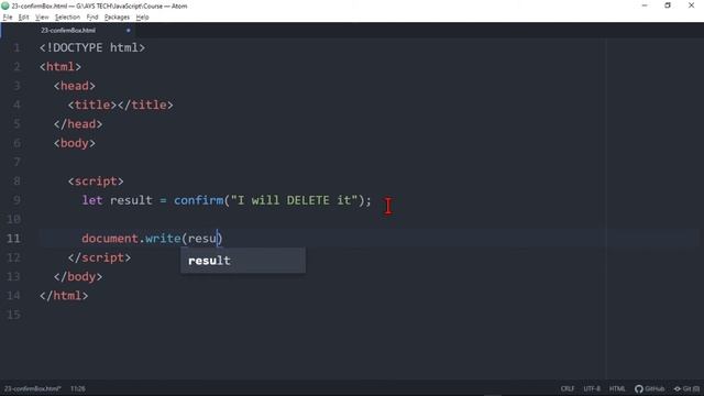 21. Confirm Box in JavaScript | JavaScript | JavaScript in Pashto