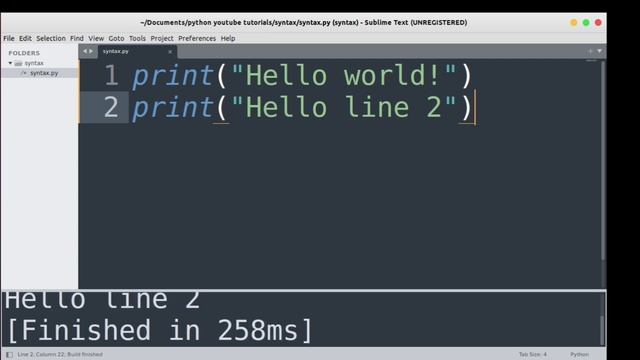 Python Syntax In Hindi/English | Python For Everyone | Python Tutorial | CodeWithRonny