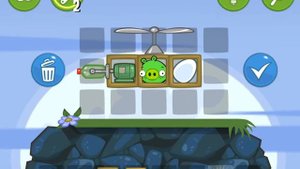 Bad Piggies - Level 4-6 Flight in the Night. 3 stars