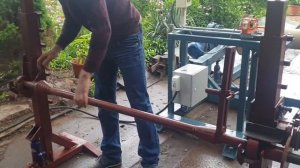 Станок для перемотки кабеля на барабаны 8-10