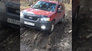 OffRoad Ford Escape 2.3 грязь