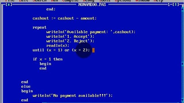 Turbo Pascal Programming | 28 Cash Machine App 2 – смотреть онлайн ...
