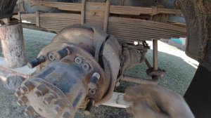 Снимаем заднюю ступицу и тормозной суппорт  на автомобиле Газон Next