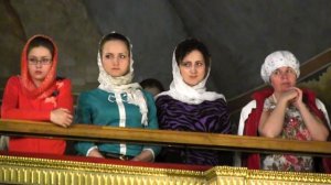 Чтение пасхального Евангелия на разных языках. МДА 2015