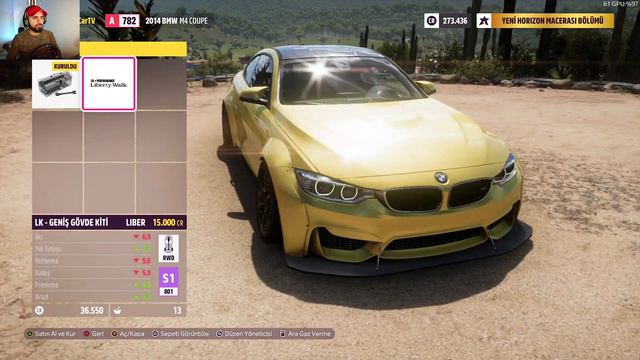BMW M4 Coupe - Forza Horizon 5 Türkçe - İlk Modifiye Videomuz смотреть онлайн