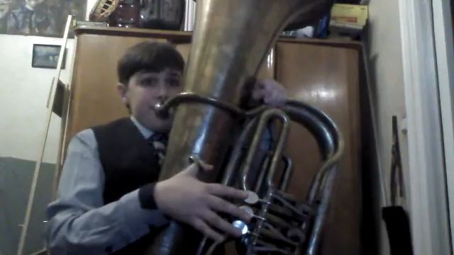 Игра на тубе. Контраданс Бетховена. Tuba. Country Dance by Beethoven смотреть онлайн