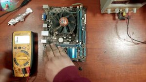 Asus P8H61-M LX R2.0 does not turn on. How to find problem. Problem with Multi controller and LAN.
