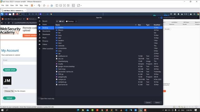 Remote Code Execution via Polyglot Web Shell Upload | PortSwigger (Video solution) смотреть онлайн