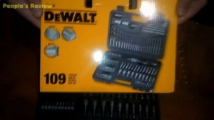 Набор инструментов DeWalt 109 предметов
