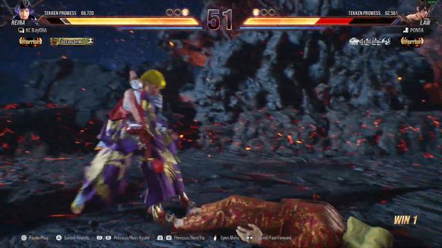 TEKKEN™8 Reina vs Law Set 1 (PC Max Settings TSR) смотреть онлайн