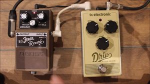 TC Electronic Drip spring reverb VS Boss '63 Fender reverb
