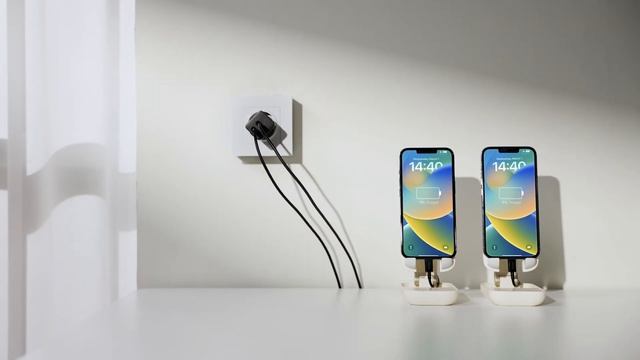 Baseus GaN5 Pro Fast Charger C+C 40W EU смотреть онлайн