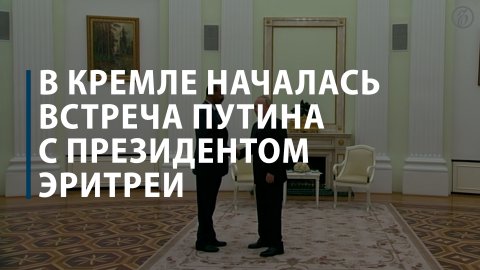 В Кремле началась встреча Путина с президентом Эритреи