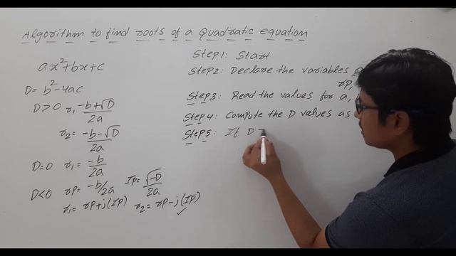 L 2: ALGORITHM TO FIND ROOTS OF A QUADRATIC EQUATION |C PROGRAMMING | GATE CSE LECTURES