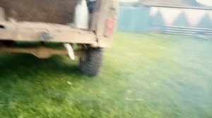 УАЗ 469 пикап V8. бернаут