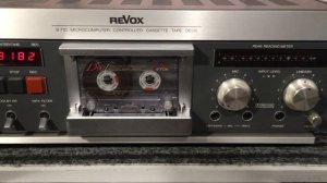 Кассетная дека ReVox B 710 Часть вторая