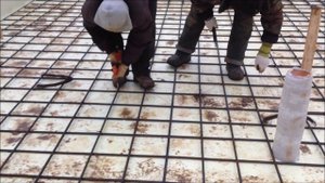 Подготовка к заливке - монолитная утепленная плита под дом из клееного бруса.