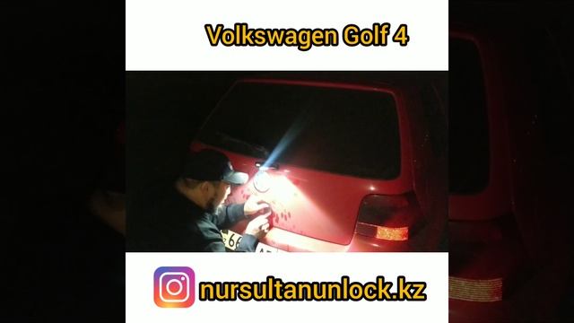 Как открыть Volkswagen golf 4 если замки не работают смотреть онлайн