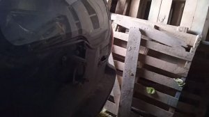 Шевроле нива, с прицепом в селе...