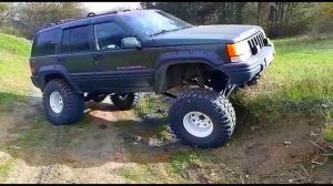 Продолжаем тестировать подвеску новую Jeep Grand Cherokee