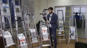 немецкие стремянки Krause / 7 моделей от бытового до профессионального использования